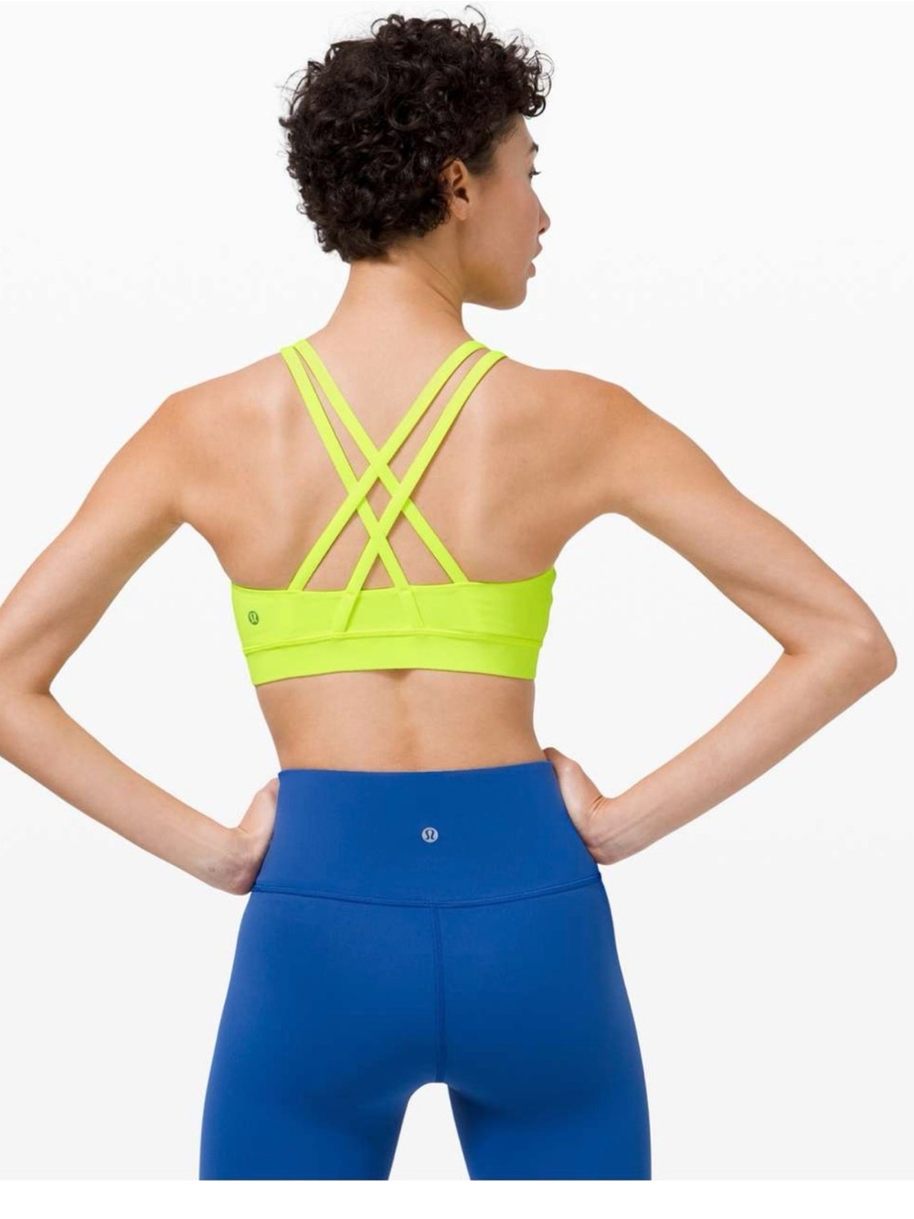 lululemon athletica Energy Bra - Neon Yellow